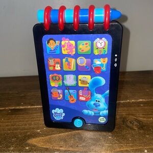 Leap Frog Blues Clues Handy Dandy Notebook Learning Toy Gift Shapes Colors